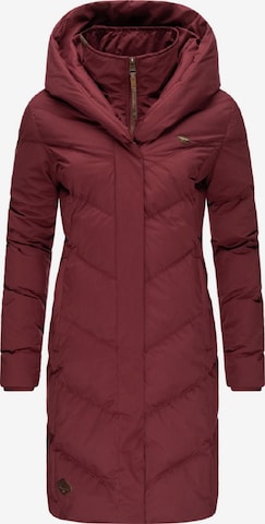 Ragwear Winter coat 'Natalka II Intl.' in Red: front