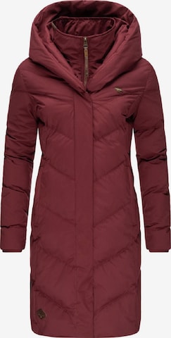 Ragwear Wintermantel 'Natalka II Intl.' in Rot: predná strana