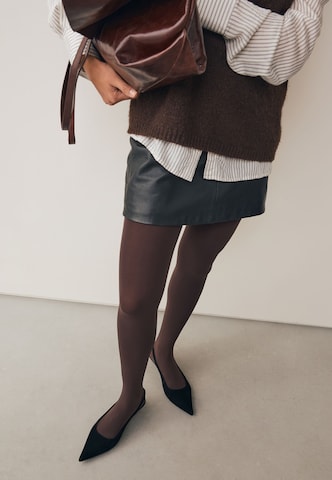 Collant Next en marron