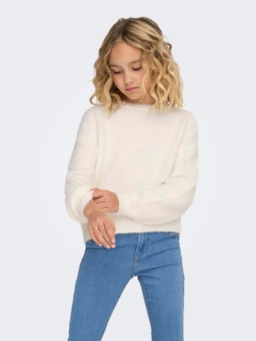 KIDS ONLY GIRL Pullover 'Pullover'‌‌ in Weiß