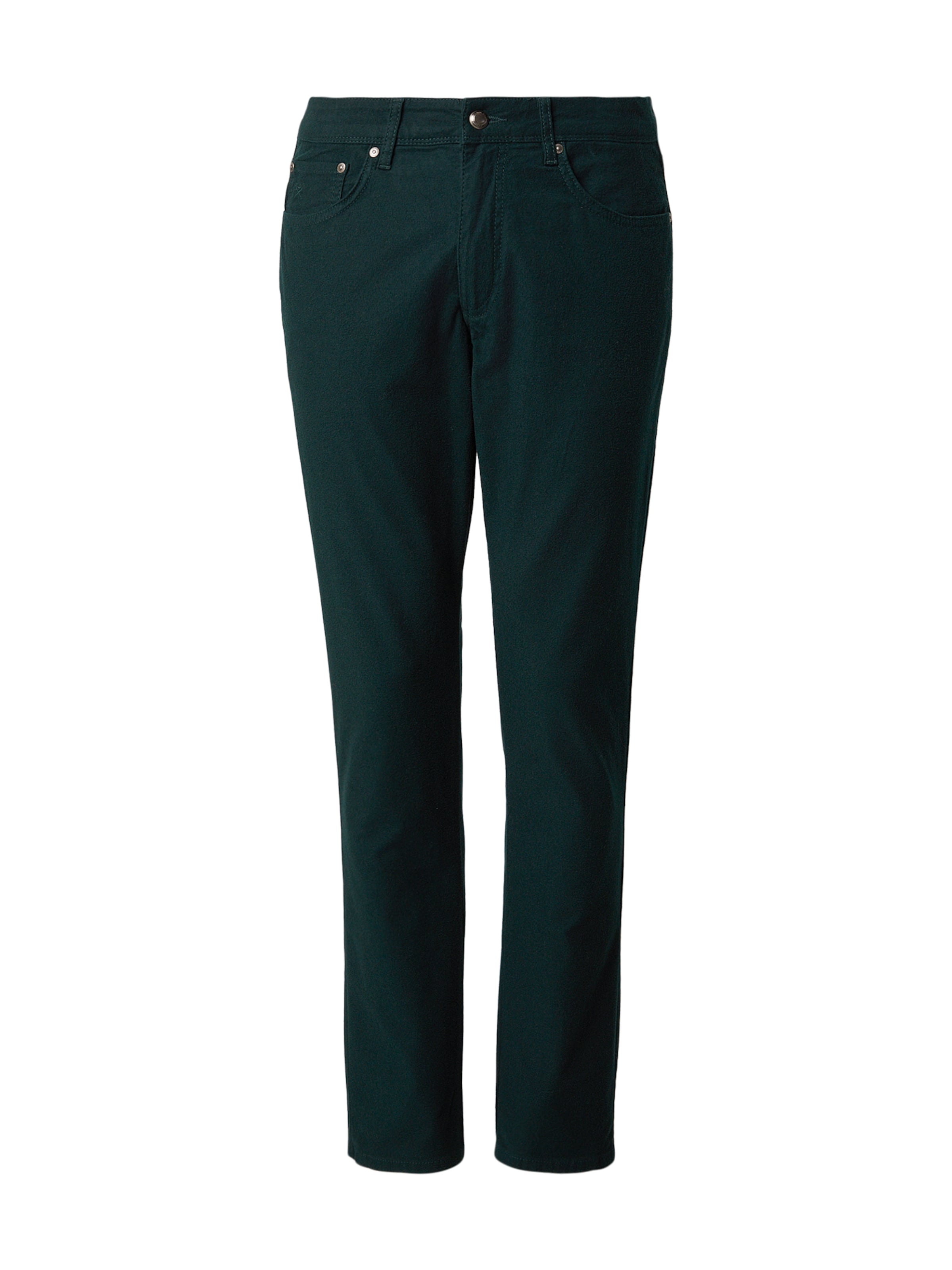 Hackett London - Slimfit Calças 'MOLESKIN RO' em verde: frente