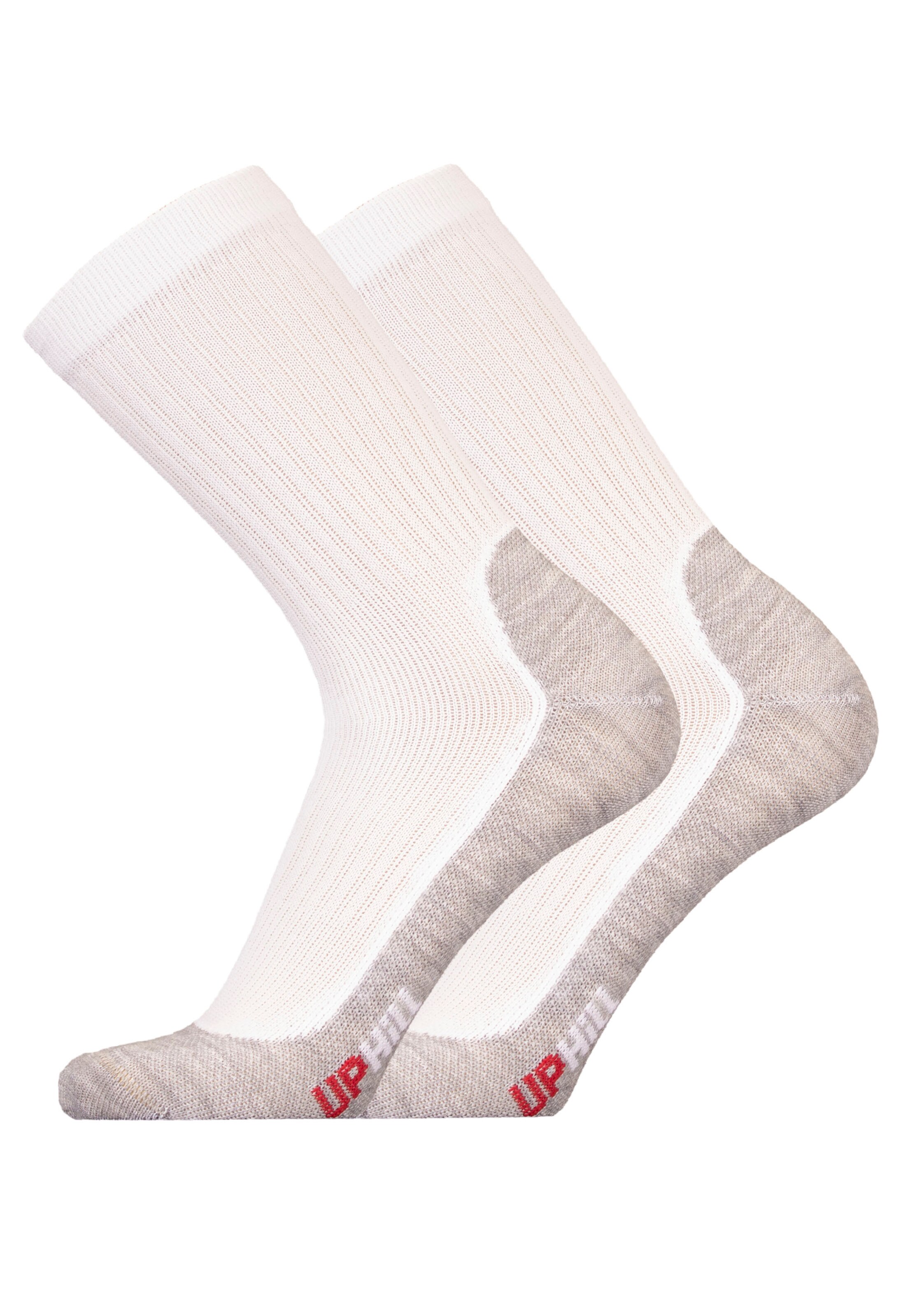 UphillSport Athletic Socks 'WINTER XC' in White
