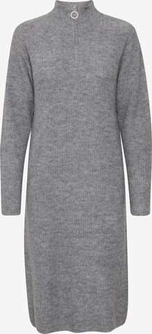 b.young Knitted dress in Grey: front