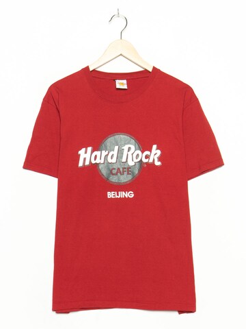 Hard Rock Cafe Shirt in M in Red: front