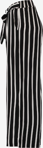 Hailys Široke hlačnice Hlače z naborki 'Ci44ra' | črna barva