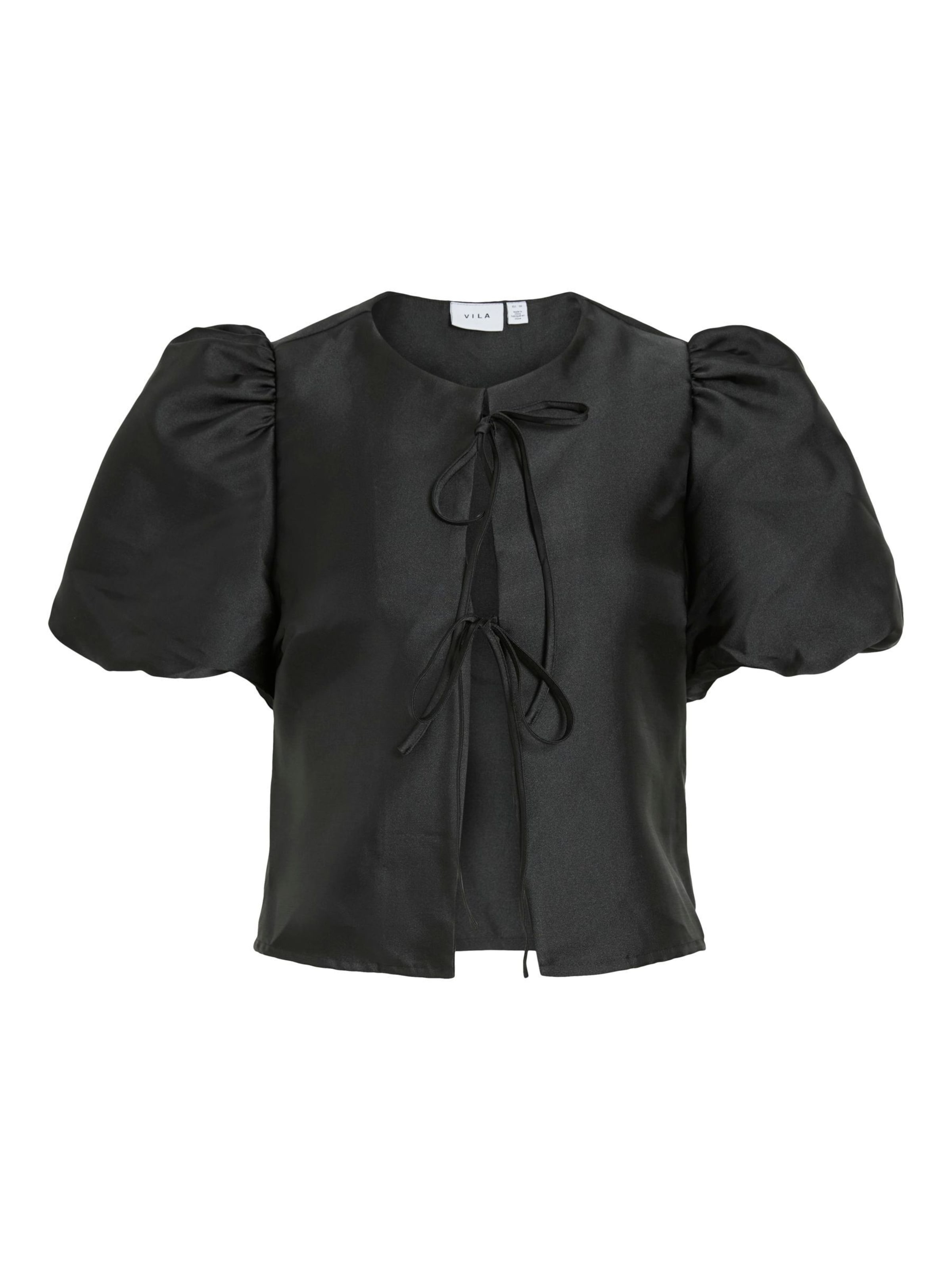 Chemisier 'VIShina' VILA en noir : devant