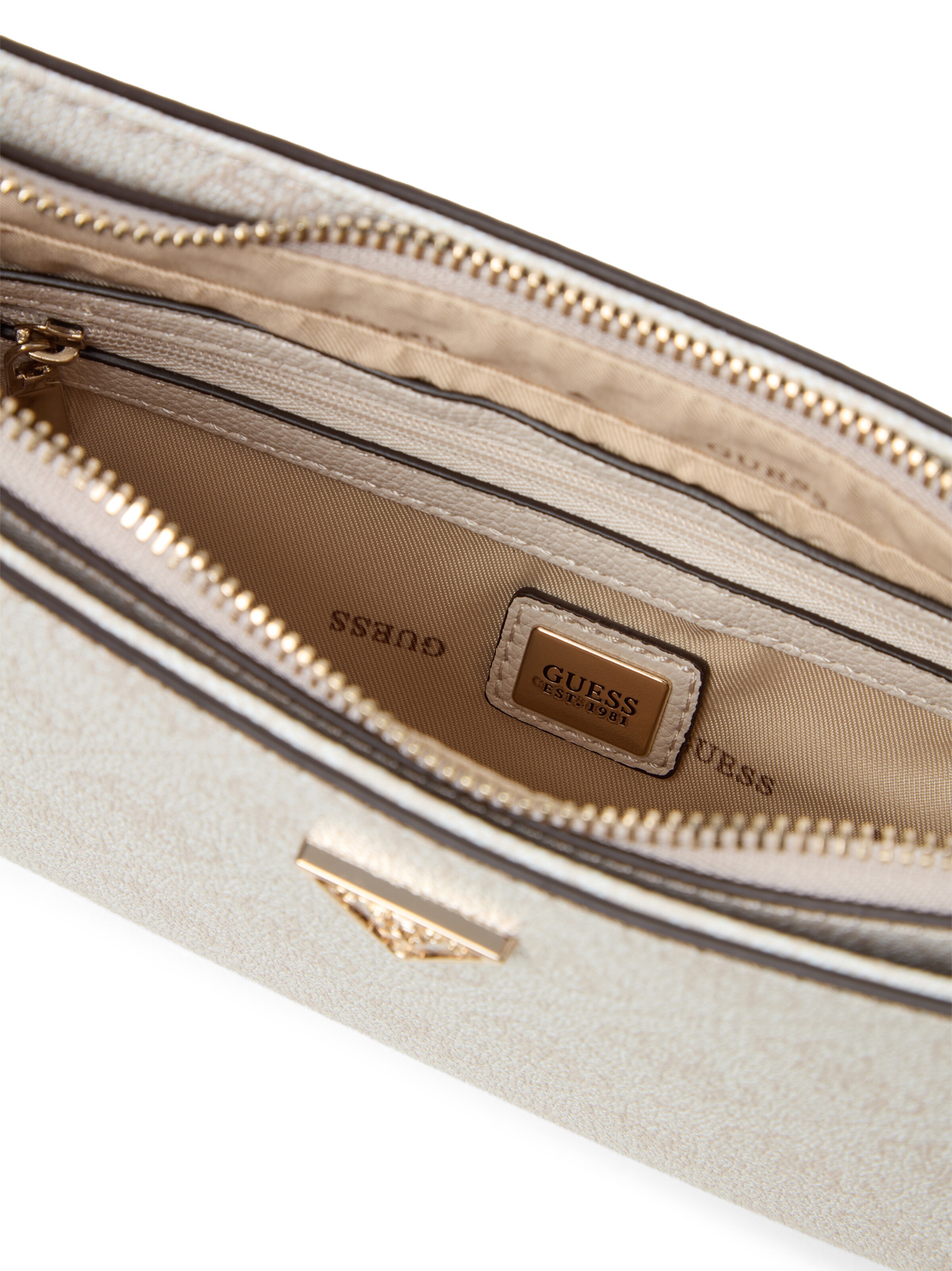 GUESS Handbag ' Noelle ' in Beige