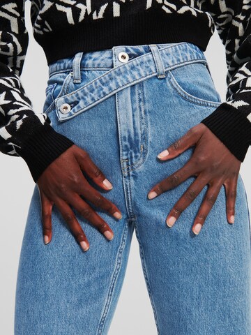 Tapered Jeans de la KARL LAGERFELD JEANS pe albastru