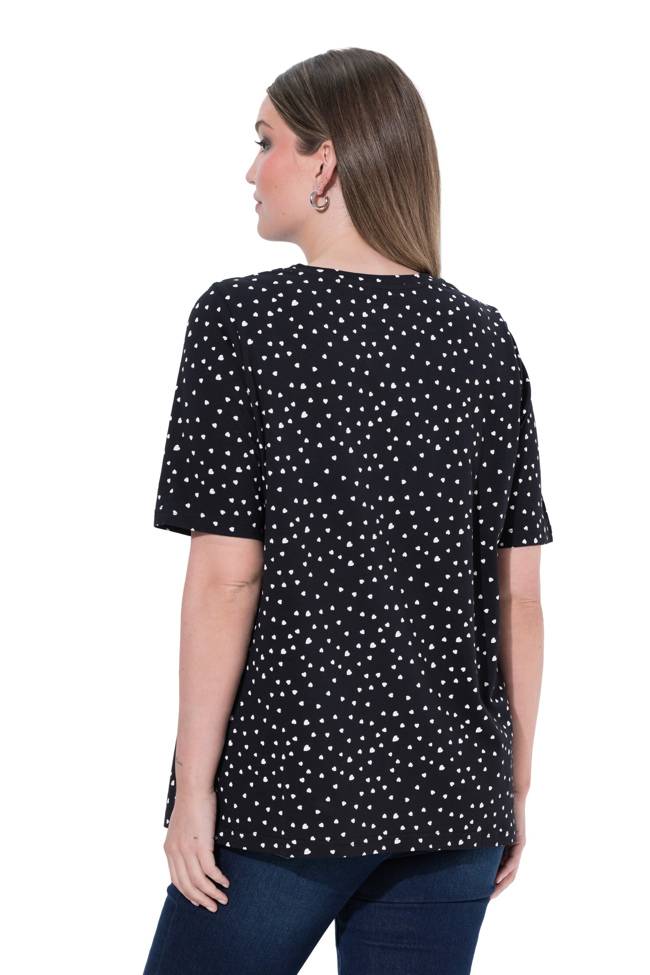 Ulla Popken Shirt in Schwarz
