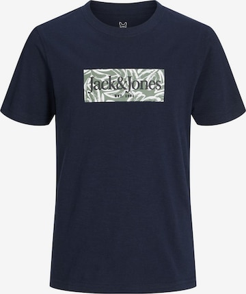 Jack & Jones Junior T-Shirt 'Lafayette' in Blau: predná strana