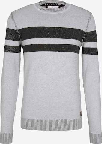 Pull-over TOM TAILOR en gris : devant