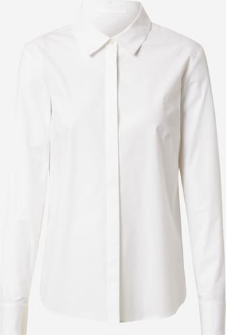 BOSS Black Блуза 'Banew' в бяло: отпред