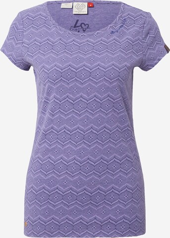 Ragwear Majica | vijolična barva: sprednja stran