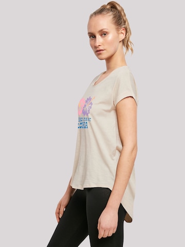 T-shirt 'You Had Me At Aloha' F4NT4STIC en beige