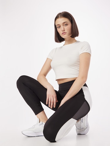 ABOUT YOU Skinny Workout Pants 'Colleen' in Black