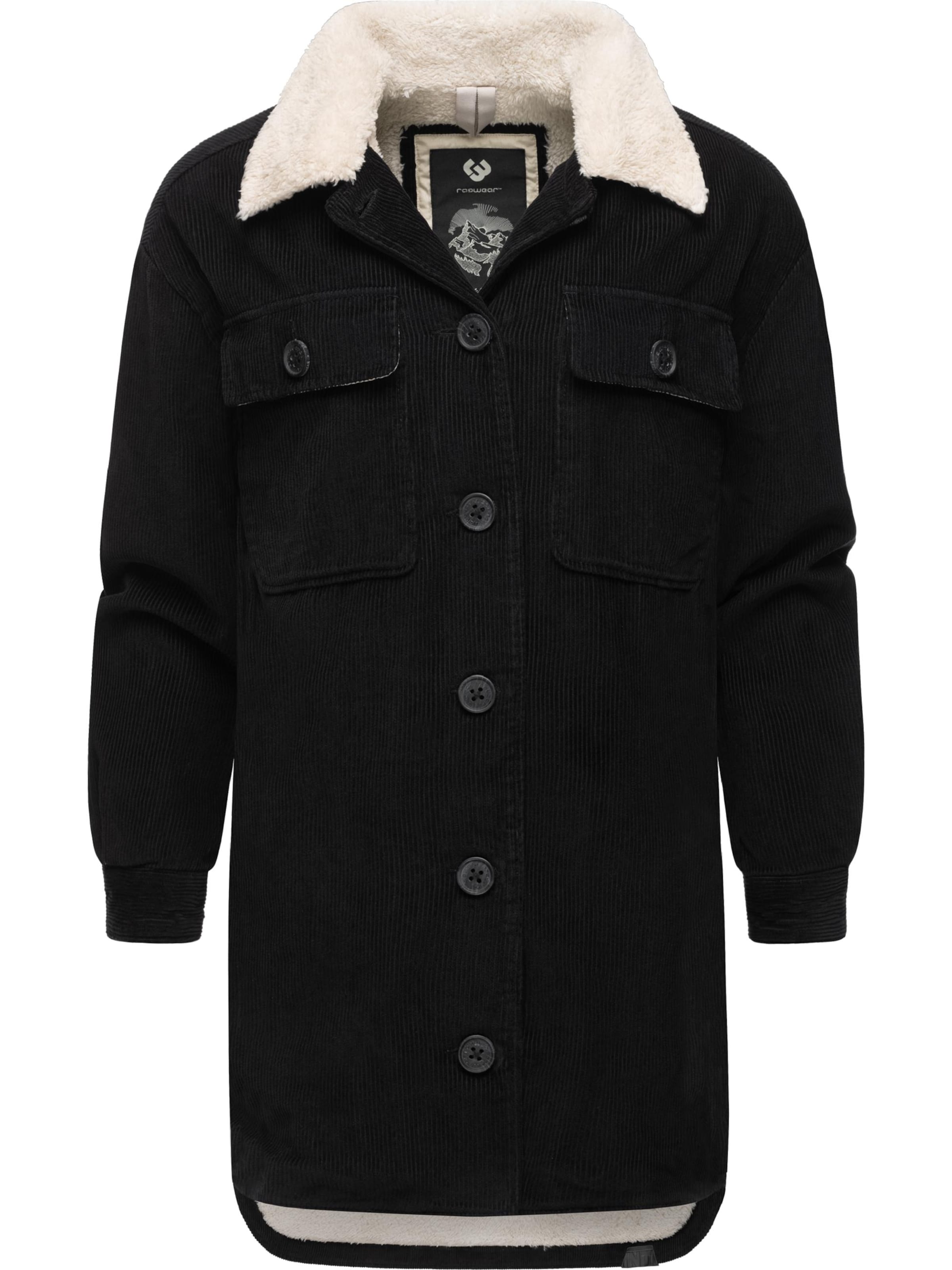 Ragwear Prechodná bunda 'Kyoka' - Čierna: predná strana