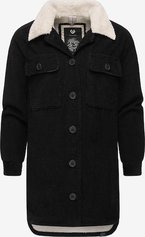 Ragwear Between-season jacket 'Kyoka' in Black: front