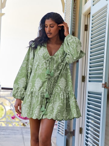 Abito da spiaggia di LAURA ASHLEY in verde: frontale