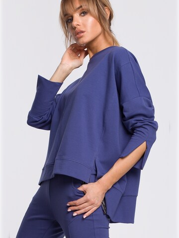 made of emotion - Sudadera en azul