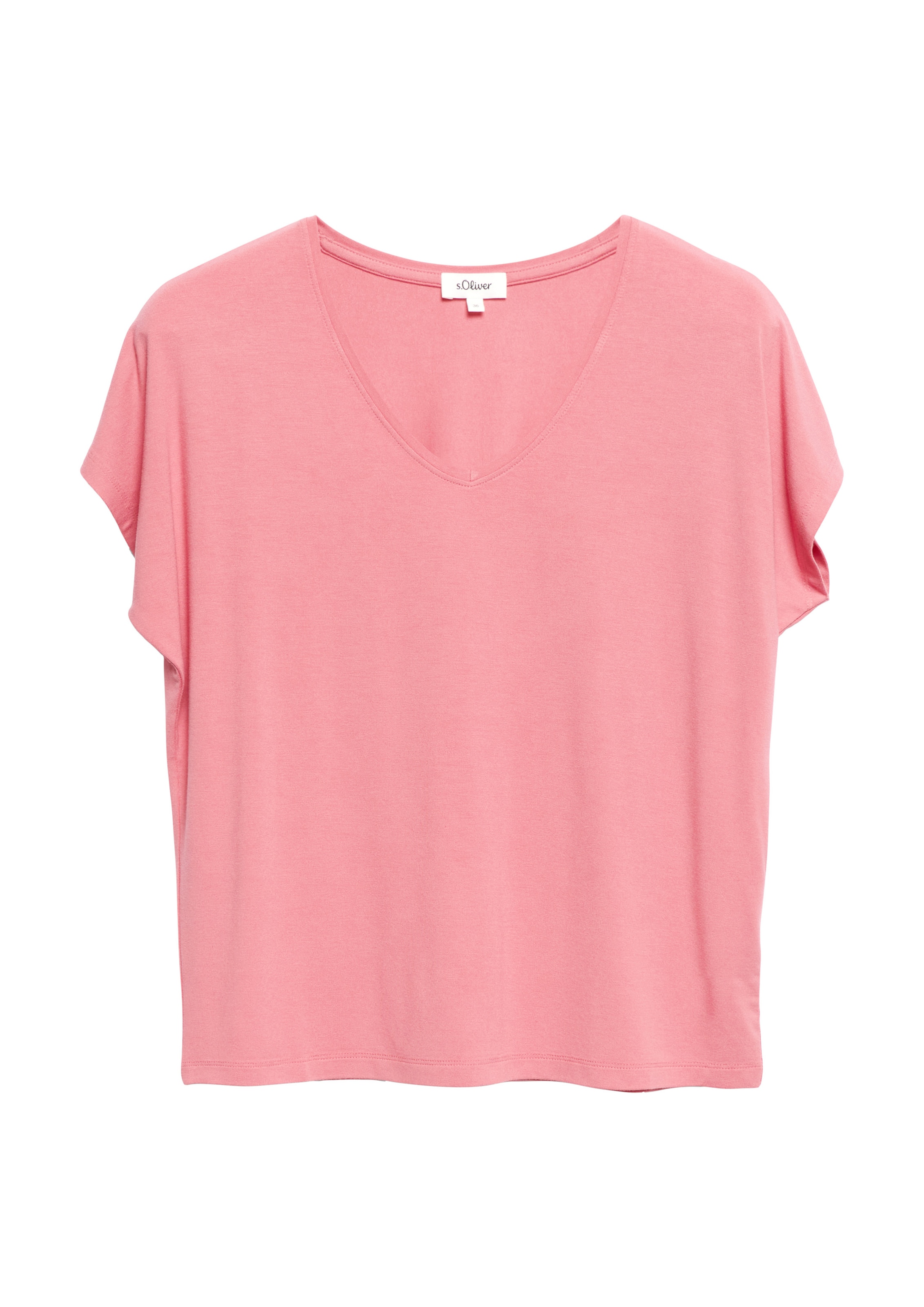 s.Oliver Shirt in Roze: voorkant