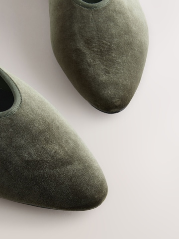 Next Балетки с ремешком 'Forever Comfort' в Зеленый