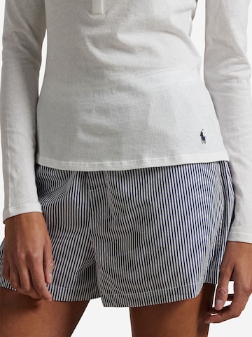 Polo Ralph Lauren Longsleeve ' Whisper Weight Cotton ' in Weiß