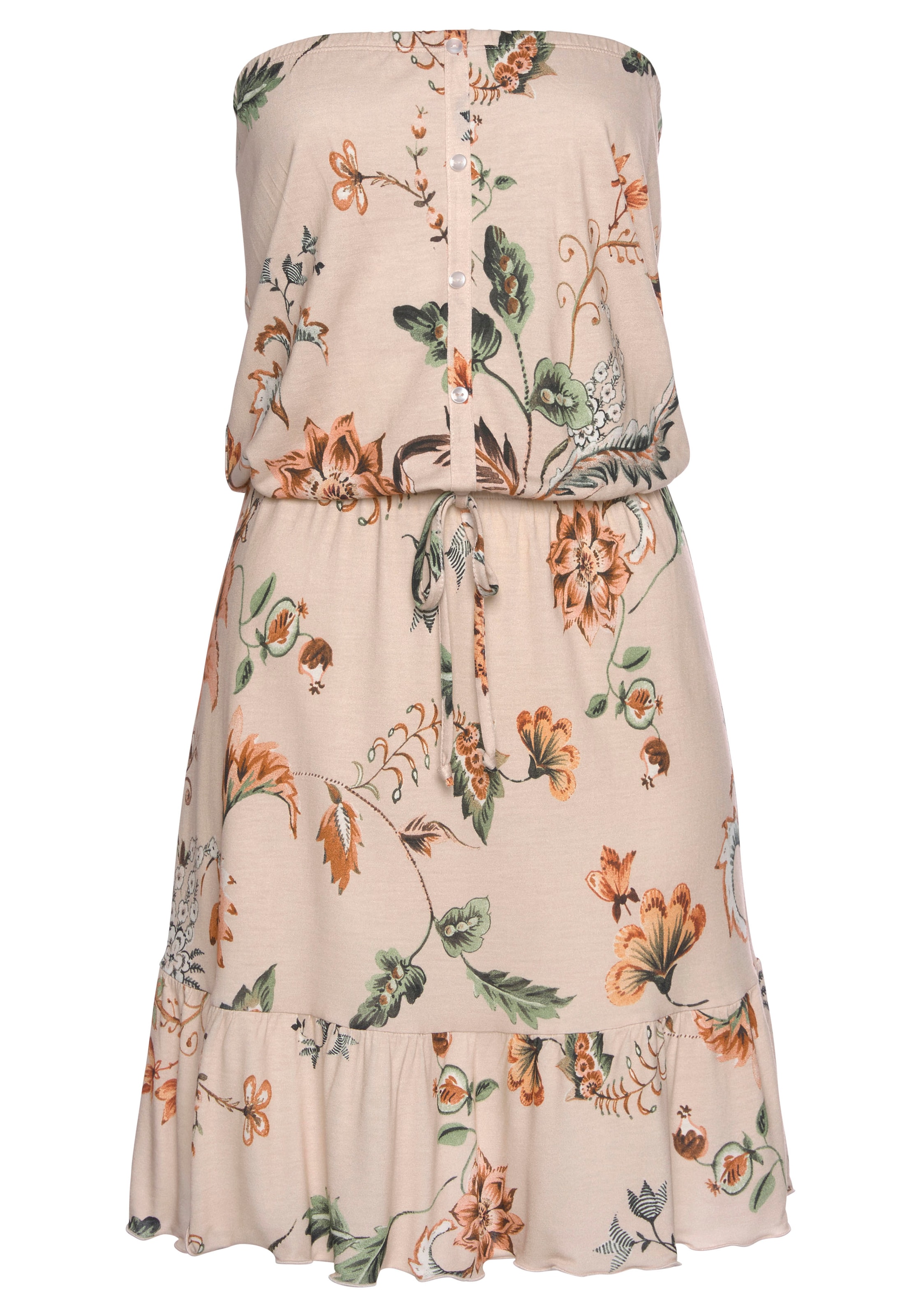 BUFFALO Summer dress in Beige: front