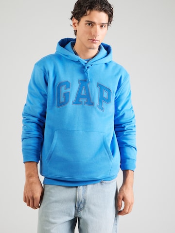 GAP Bluzka sportowa w kolorze niebieski: przód