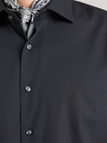 Michael Kors - Ajuste estrecho Camisa en negro