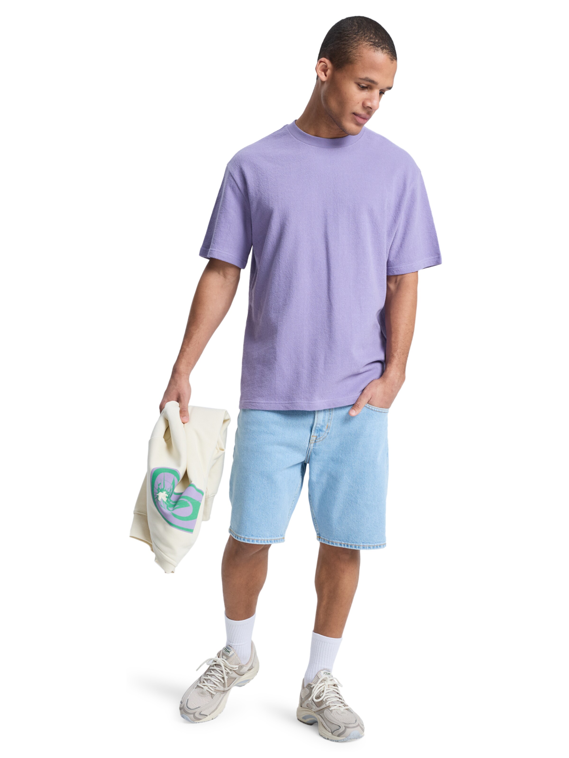 QUIKSILVER T-shirt 'Bayi' in Lila