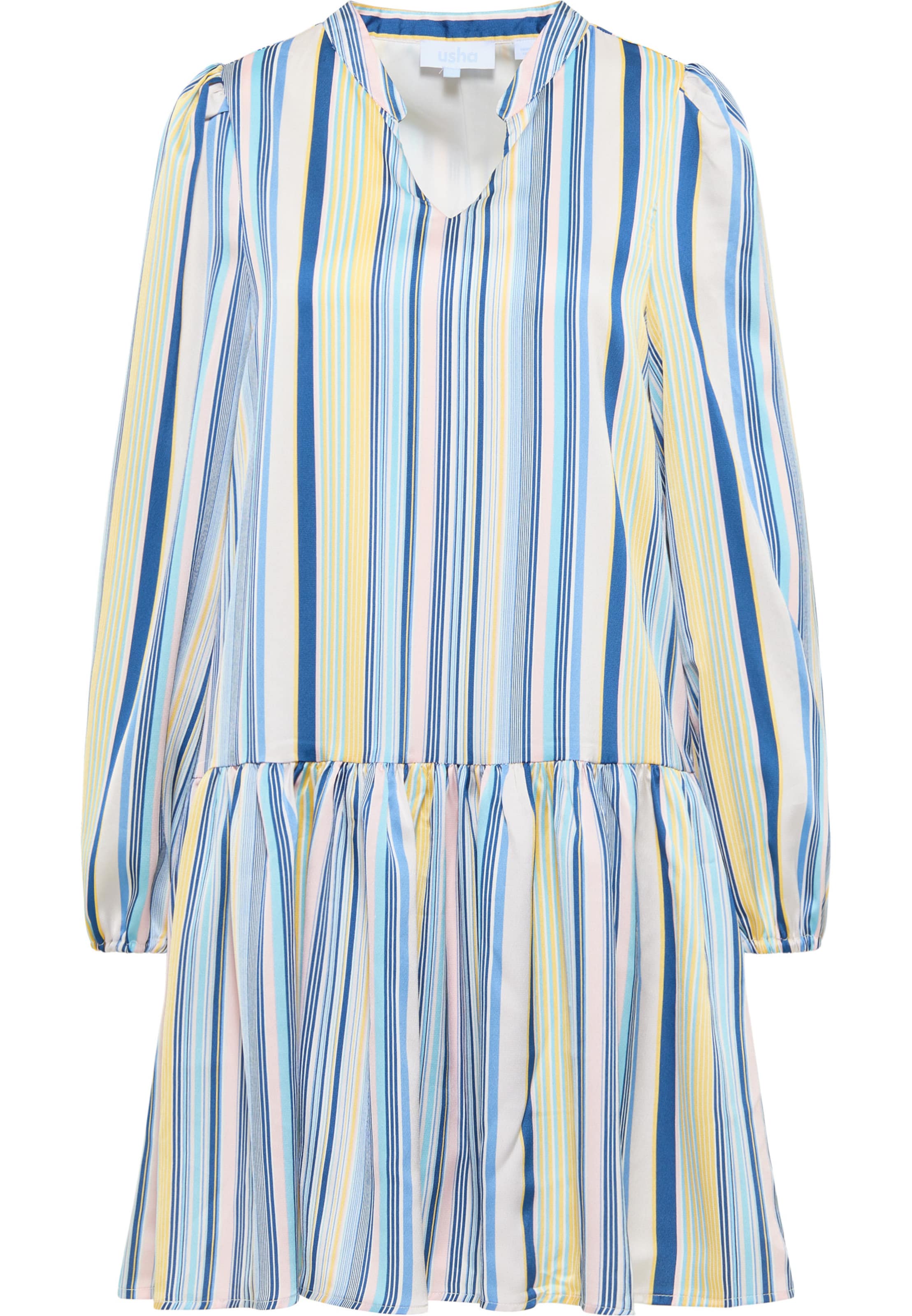 usha BLUE LABEL - Vestido em azul: frente