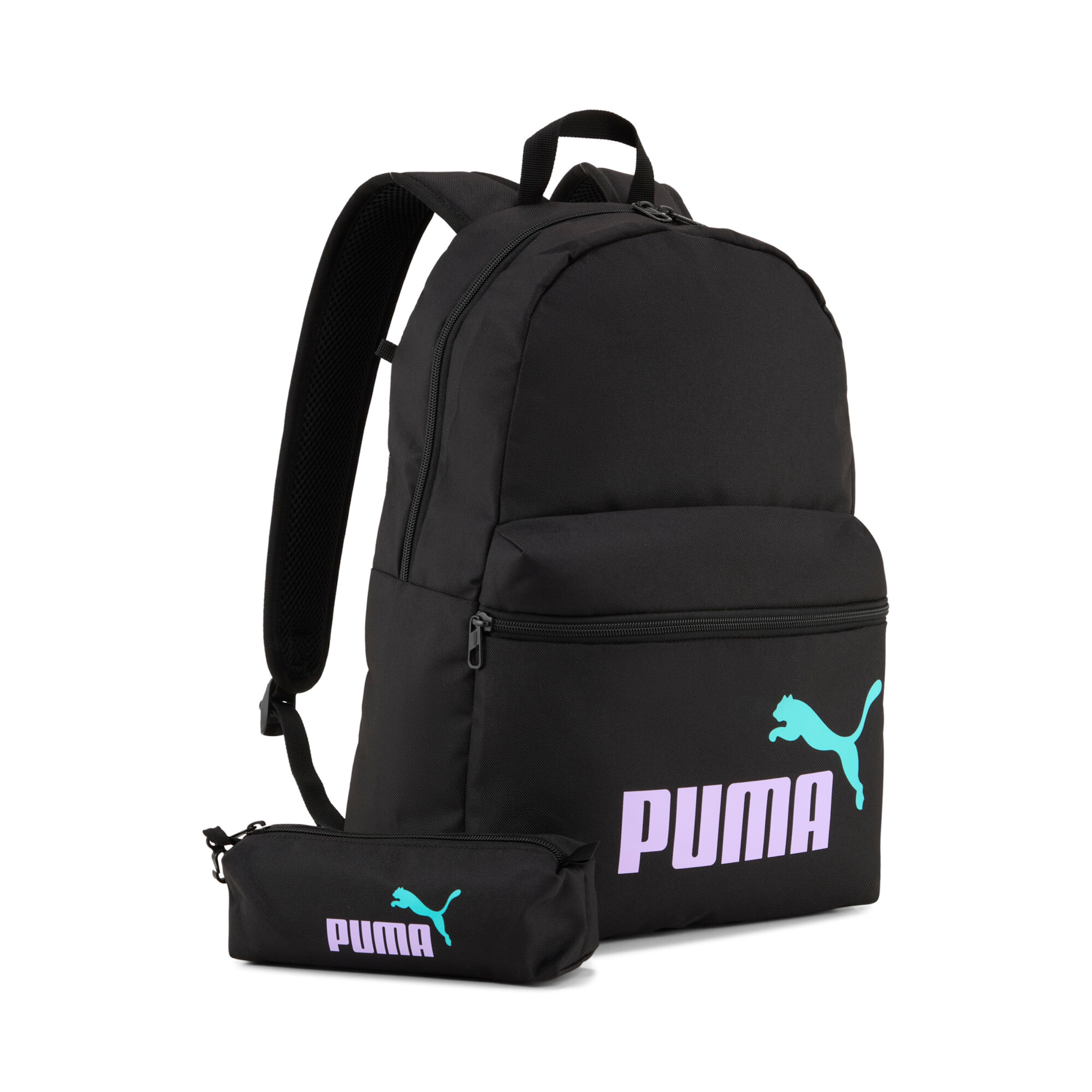 PUMA Backpack 'Phase' in Black: front