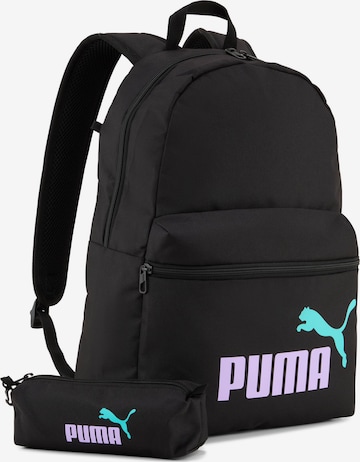 PUMA Backpack 'Phase' in Black: front