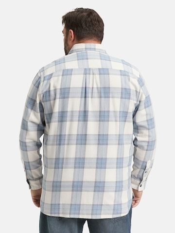 TOM TAILOR Men + Regular Fit Hemd in Blau