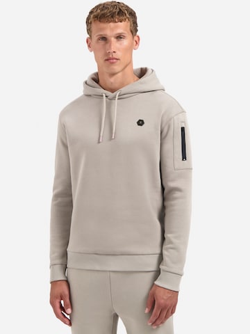 No Excess Sweatshirt in Beige: front