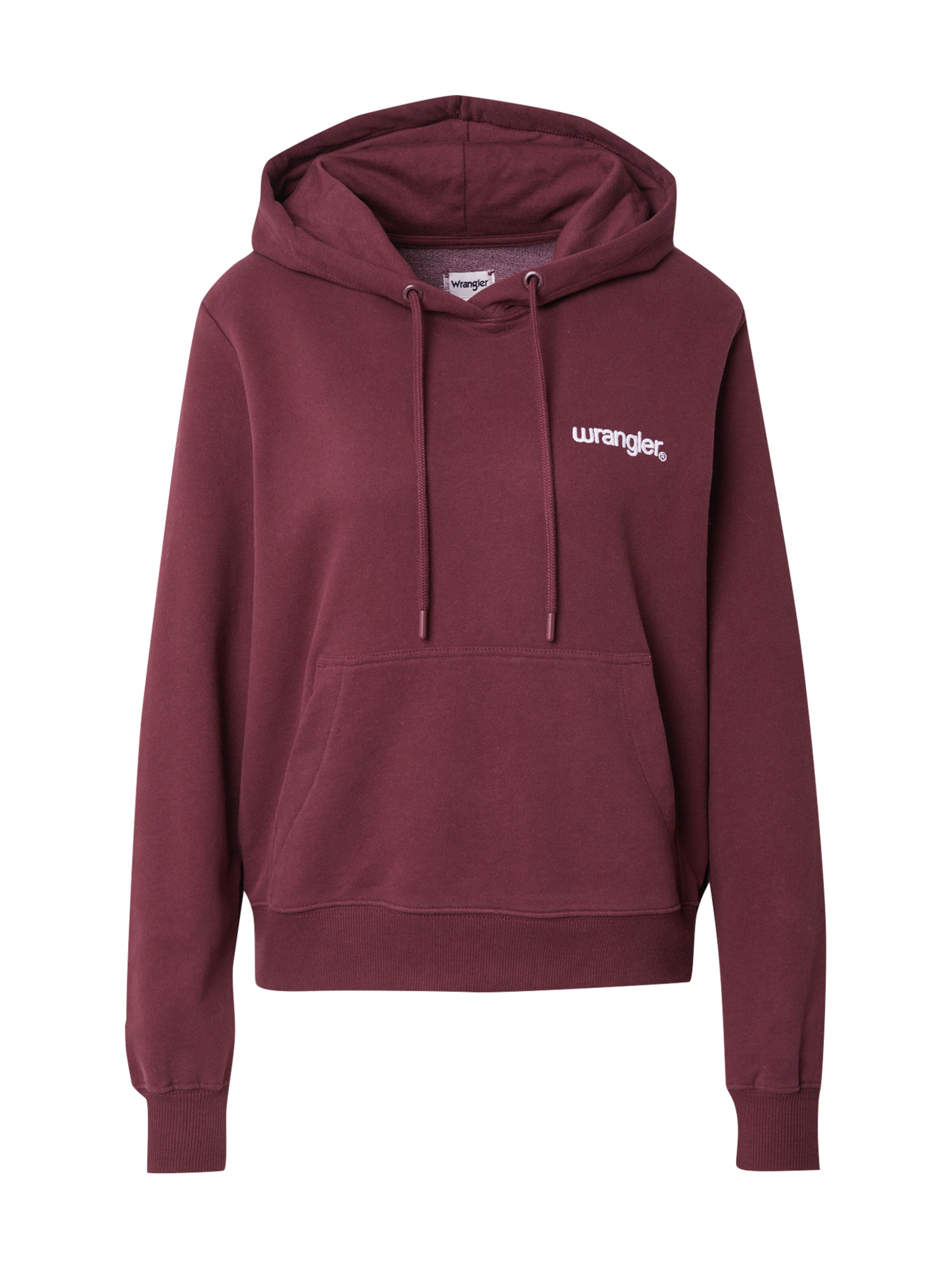 Sweat-shirt WRANGLER en rouge : devant