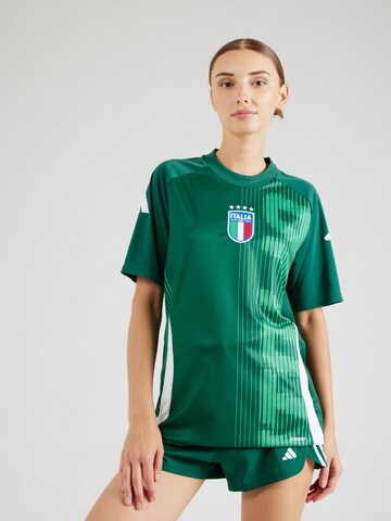 ADIDAS PERFORMANCE Jersey 'Italien Prematch EM24' in Green: front