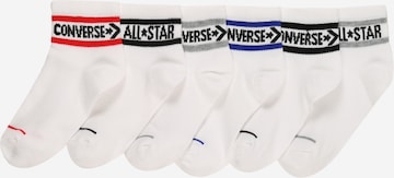 CONVERSE Socks in White: front