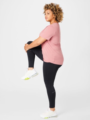 T-shirt fonctionnel Esprit Sport Curvy en rose