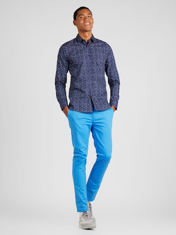 SCOTCH & SODA Regularen Chino hlače 'Mott seasonal essential' | modra barva
