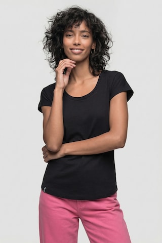 alife & kickin Shirt 'EiraAK A' in Zwart: voorkant