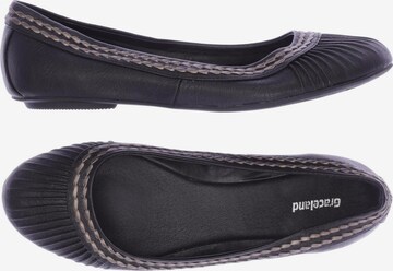 Graceland Flats & Loafers in 41 in Black: front