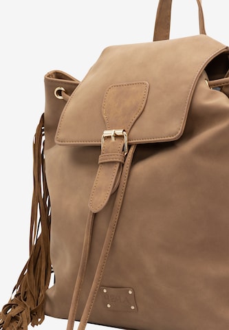 IZIA Backpack 'Gaya' in Brown
