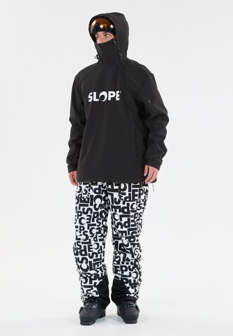 SLOPE Softshelljacke 'Fletcher' in Schwarz