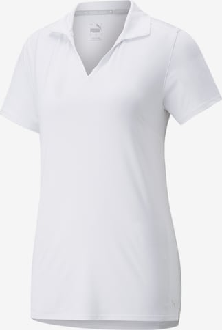 T-shirt fonctionnel PUMA en blanc : devant