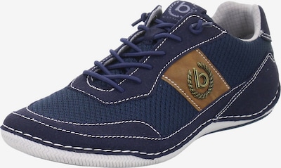 bugatti Športni čevlji z vezalkami | temno modra / rjava barva, Prikaz izdelka