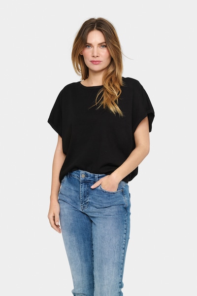 SAINT TROPEZ Sweater 'Mila' in L in Black, Item view