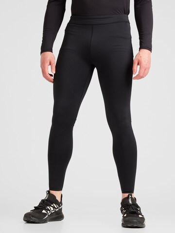 On Skinny Sports trousers in Black: front