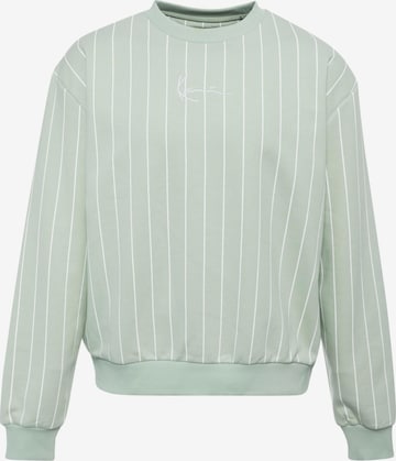 Karl Kani - Sweatshirt em verde: frente