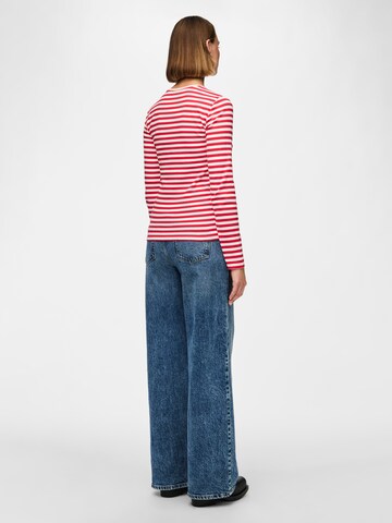 Maglietta 'PCRuka' di PIECES in rosso